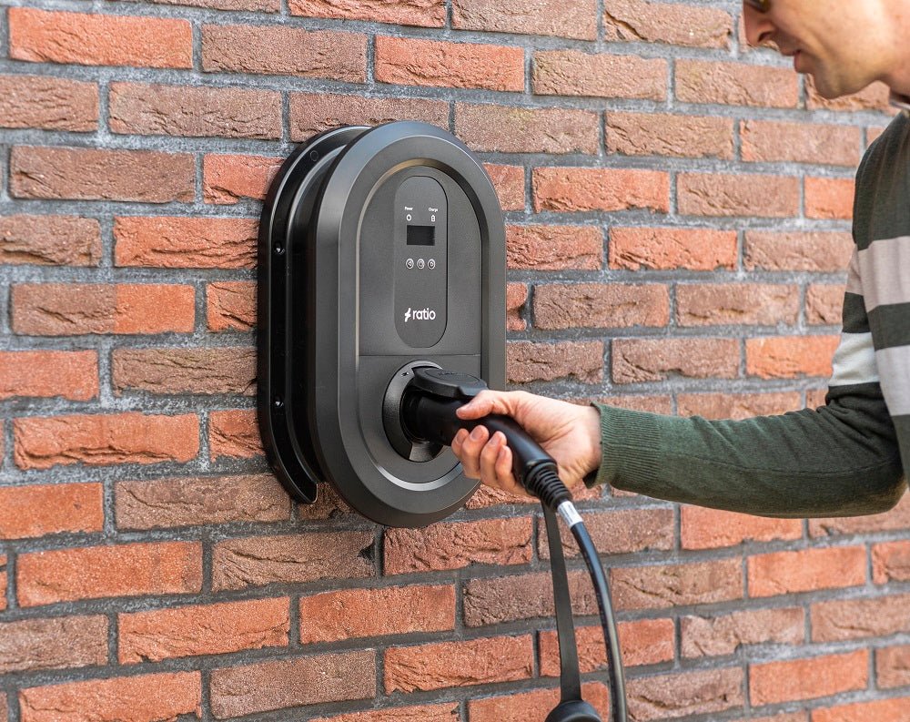 Ratio Smart 11-22kw 5 of 7m laadkabel met app - Slimmelaadpunt.nl