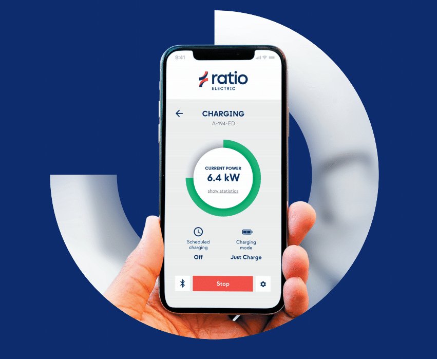 Ratio Smart 11-22kw 5 of 7m laadkabel met app - Slimmelaadpunt.nl